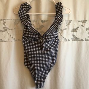 Jcrew Ruffle One Piece Bathing-suit